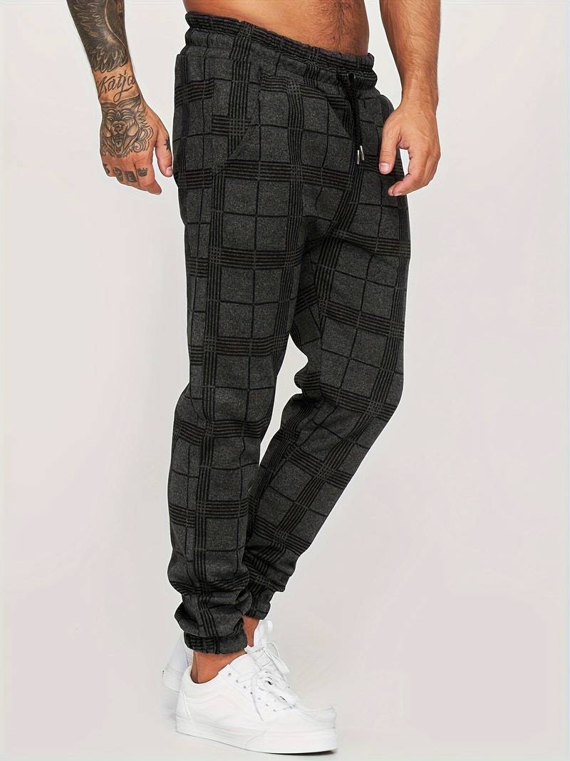 Renzo | Stylish Check Pants