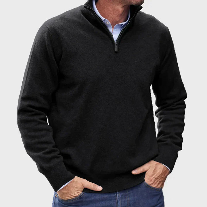 Ethan – Classic Quarter-Zip Everyday Jumper