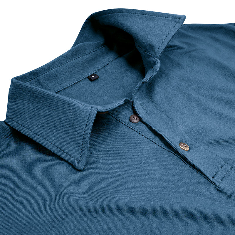 Stefan | Modern Edge Longsleeve Polo