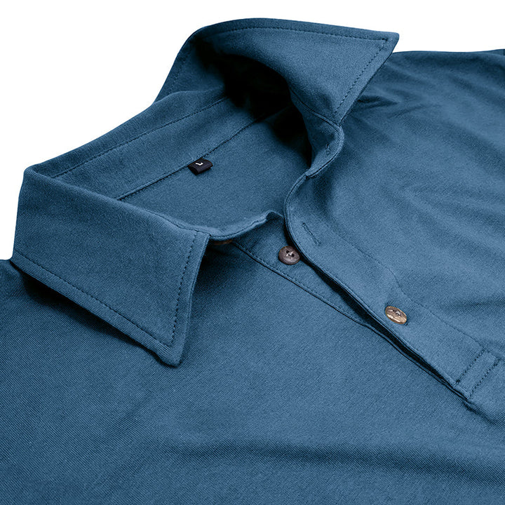 Stefan | Modern Edge Longsleeve Polo
