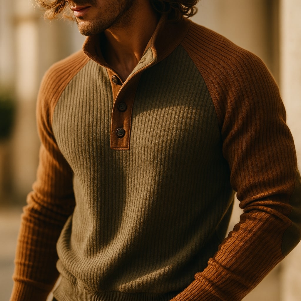 Joe – Structured Knit Jumper