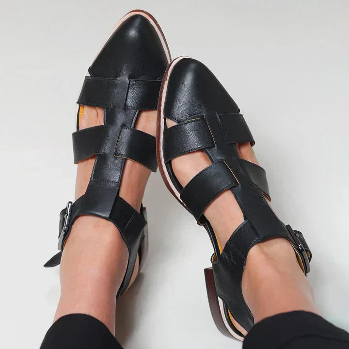 Maeliri | Woven Flat Sandals