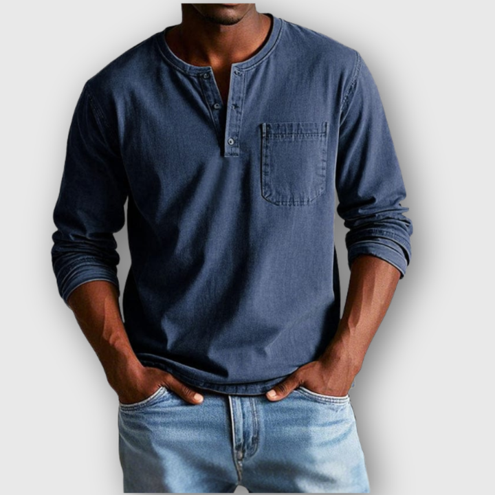 Max - Vintage Henley Shirt