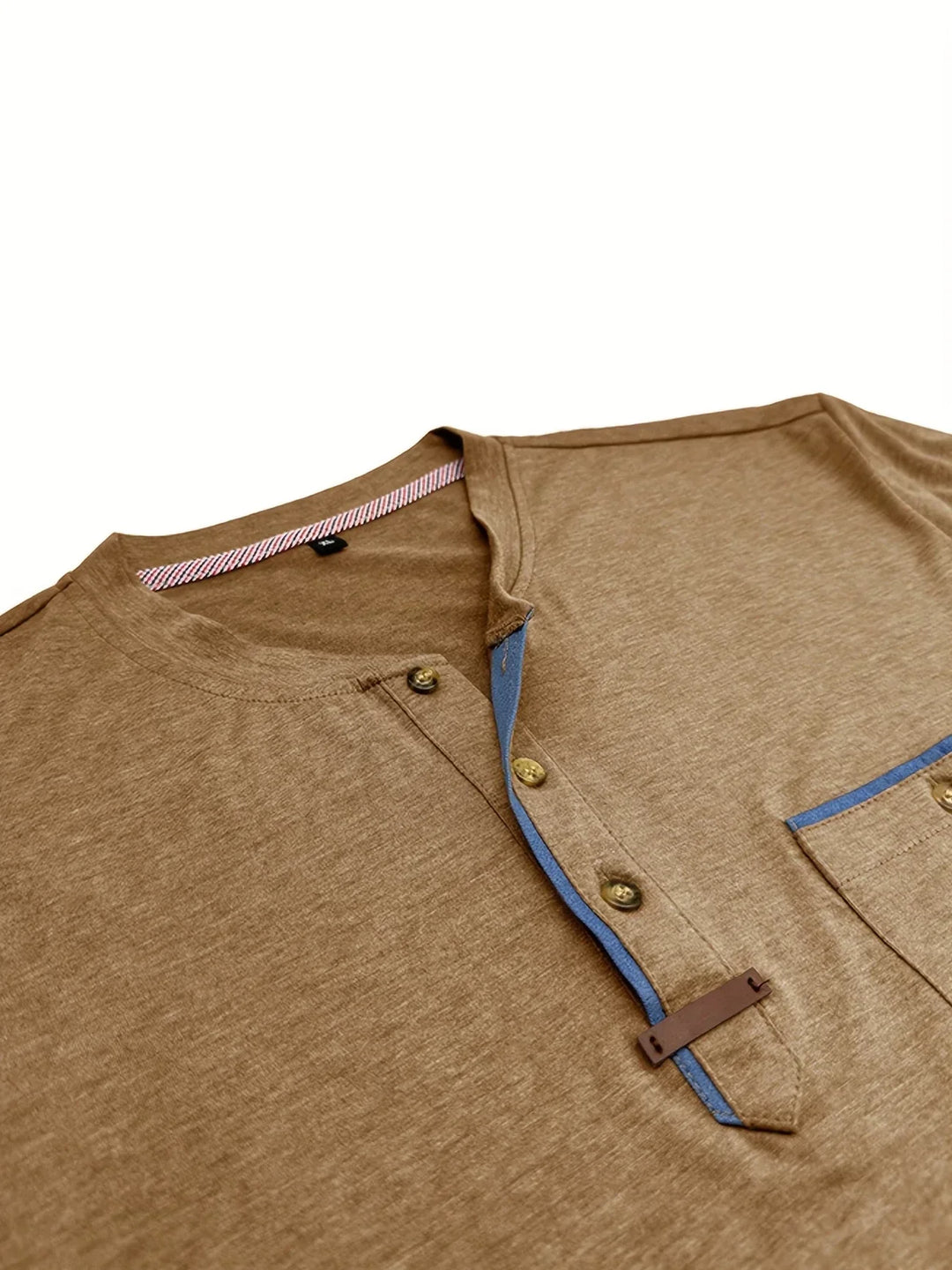 Slade | Classic Round Neck Pocket Shirt