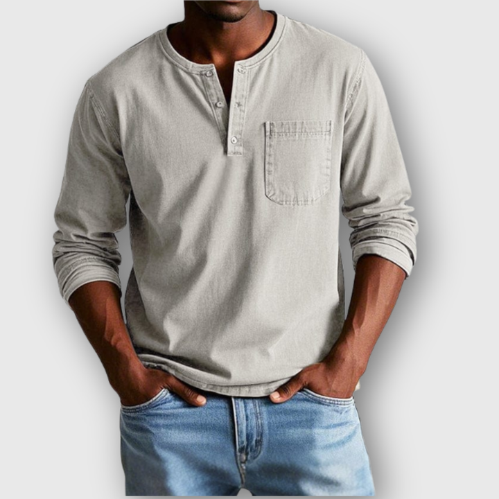Max - Vintage Henley Shirt