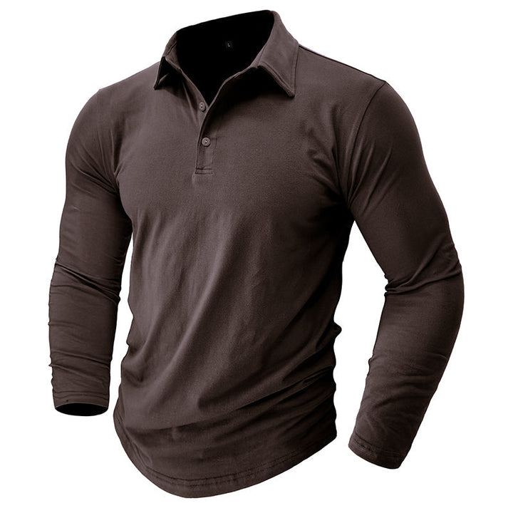 Stefan | Modern Edge Longsleeve Polo