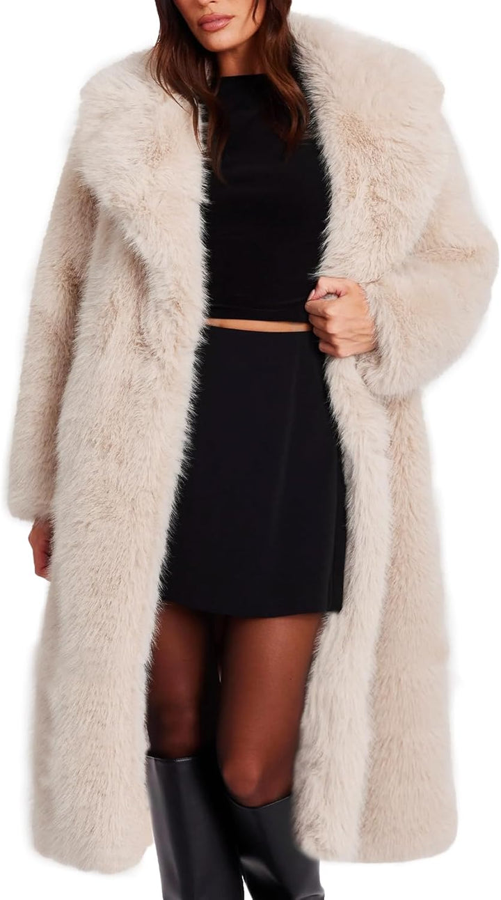 Jonalyn | Womens Long Faux Fur Coats