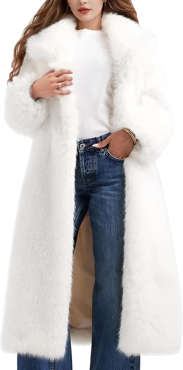 Jonalyn | Womens Long Faux Fur Coats