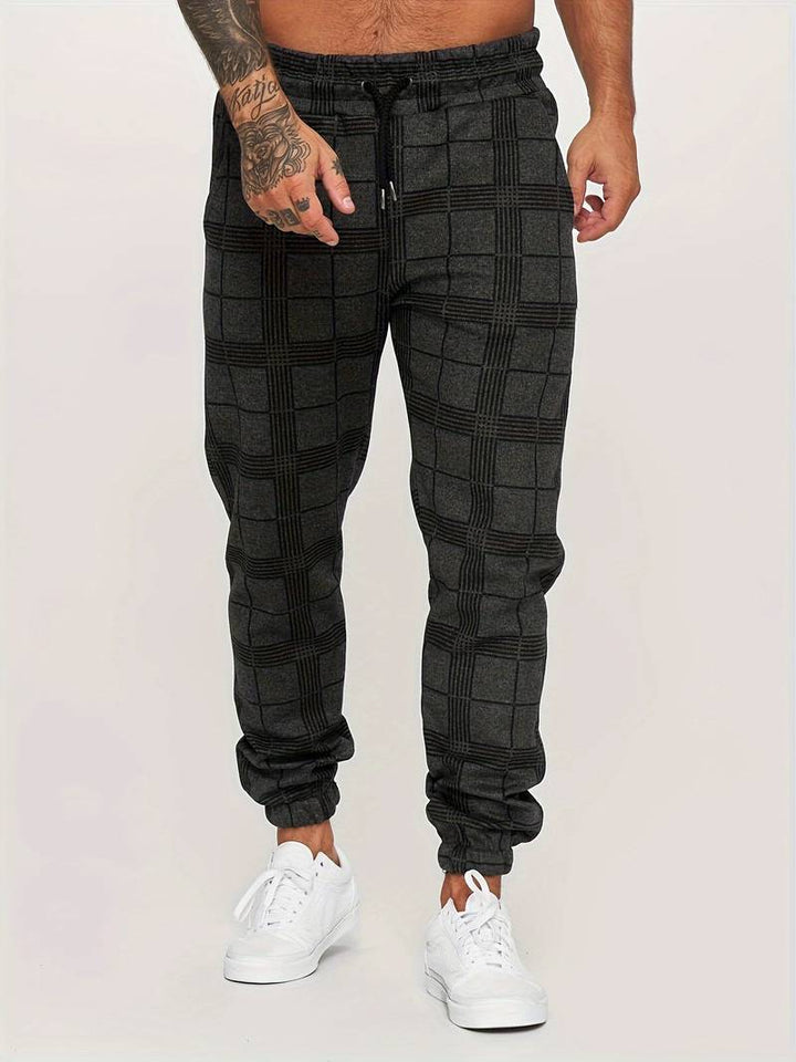 Renzo | Stylish Check Pants