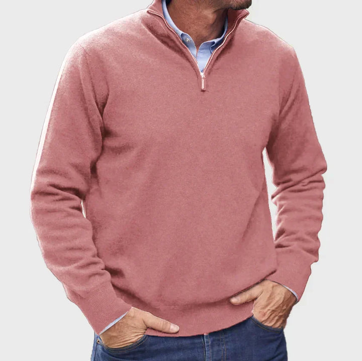 Ethan – Classic Quarter-Zip Everyday Jumper