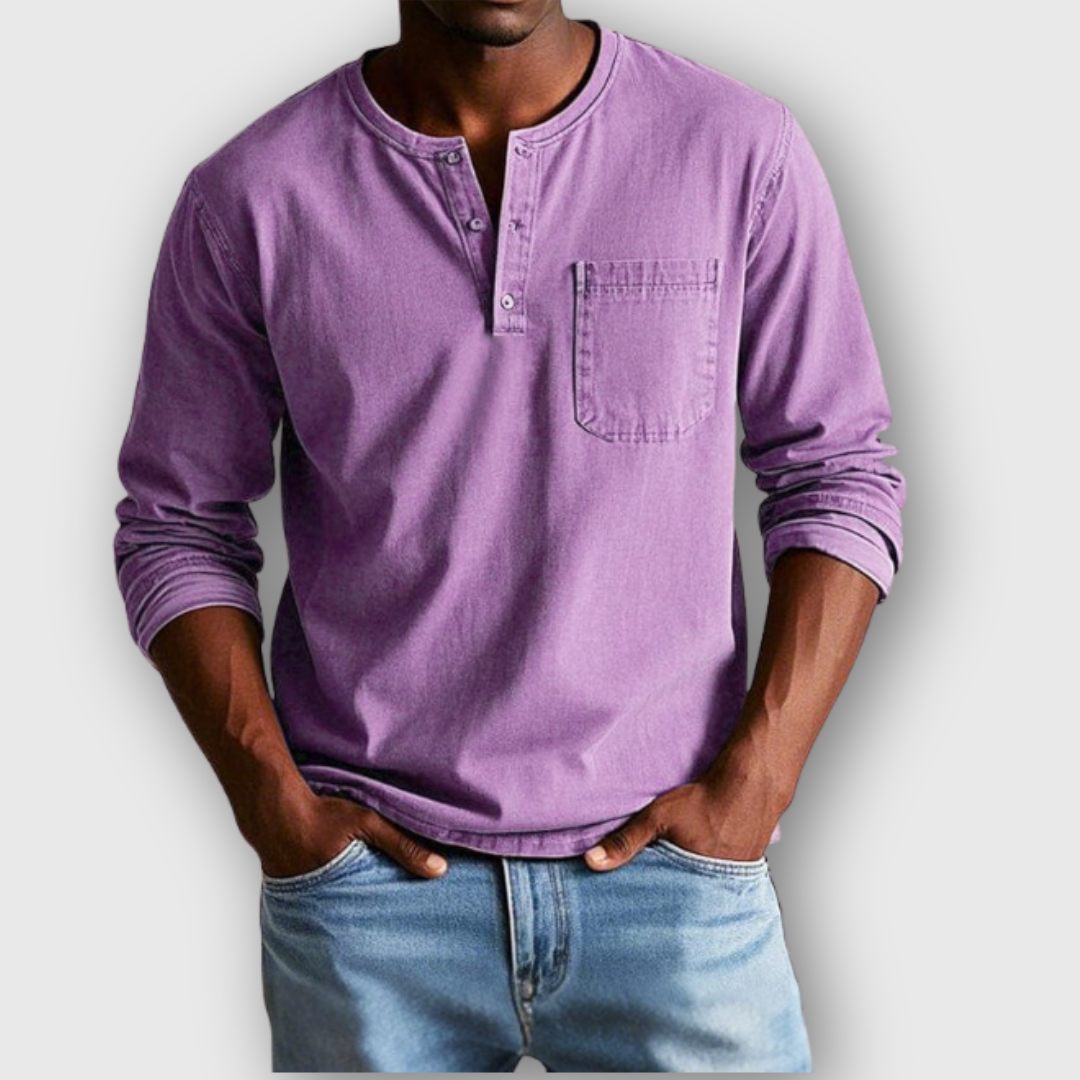 Max - Vintage Henley Shirt