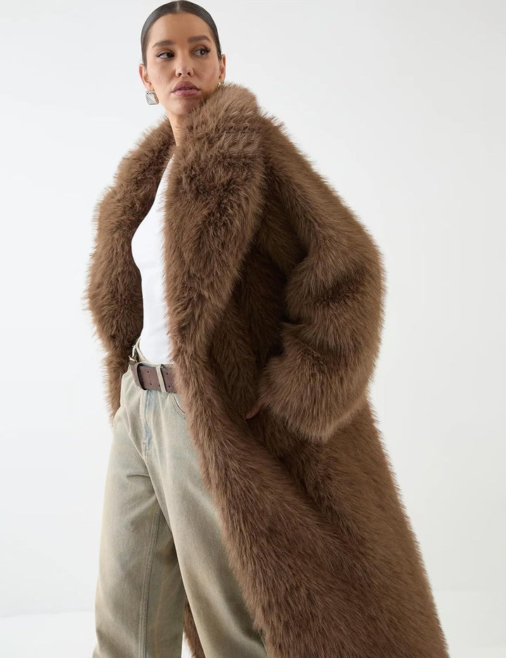 Jonalyn | Womens Long Faux Fur Coats