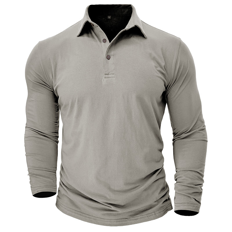 Stefan | Modern Edge Longsleeve Polo