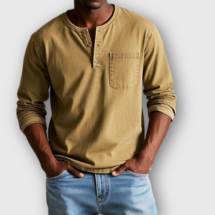 Max - Vintage Henley Shirt