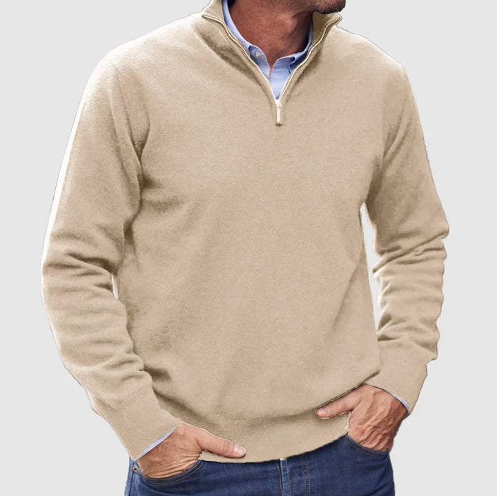 Ethan – Classic Quarter-Zip Everyday Jumper