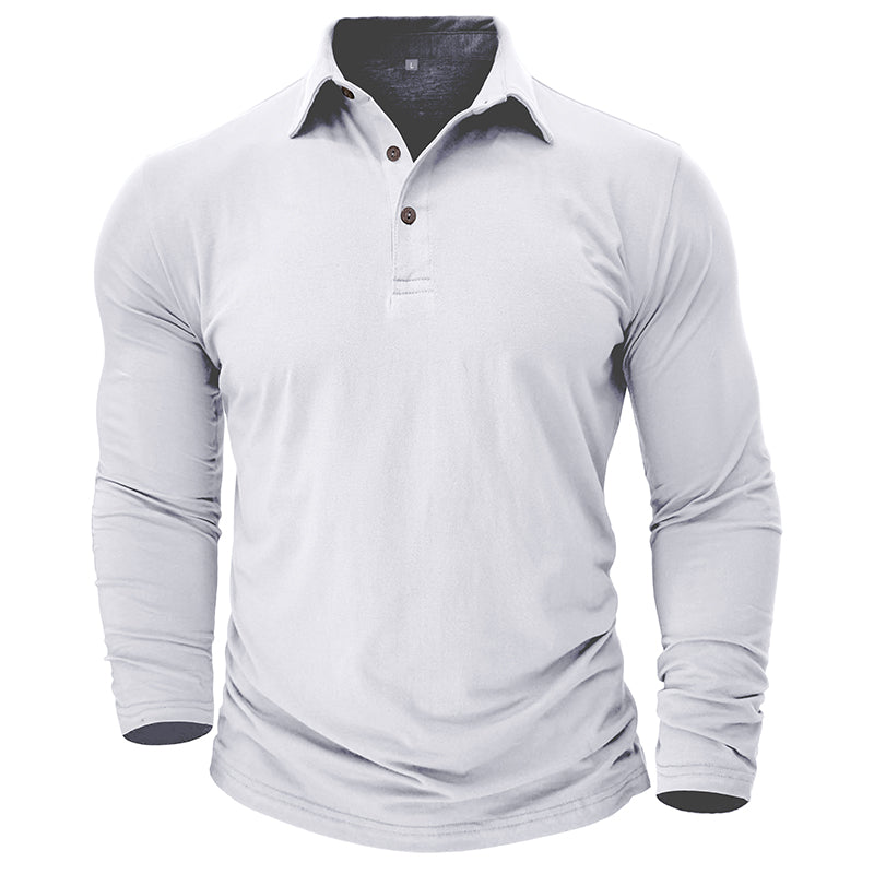 Stefan | Modern Edge Longsleeve Polo