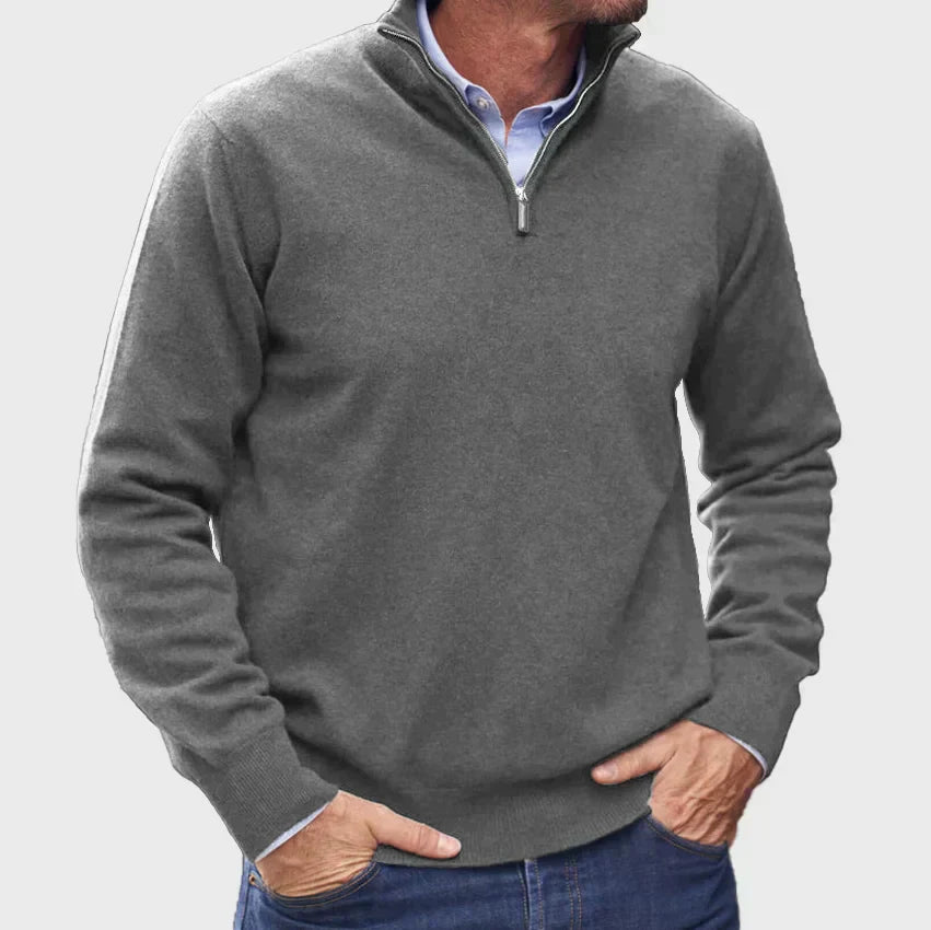 Ethan – Classic Quarter-Zip Everyday Jumper