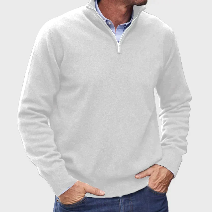 Ethan – Classic Quarter-Zip Everyday Jumper