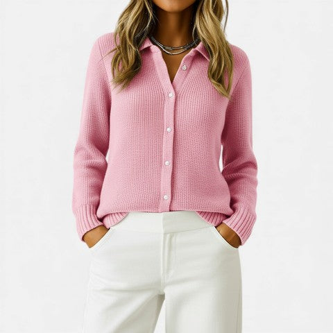 Audrey | Classic Knitted Button Cardigan