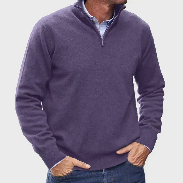 Ethan – Classic Quarter-Zip Everyday Jumper