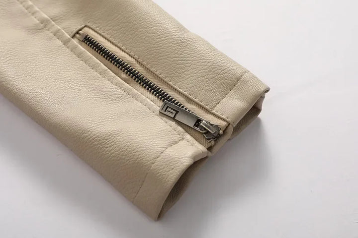 Wilfredo – Leather Hooded Jacket