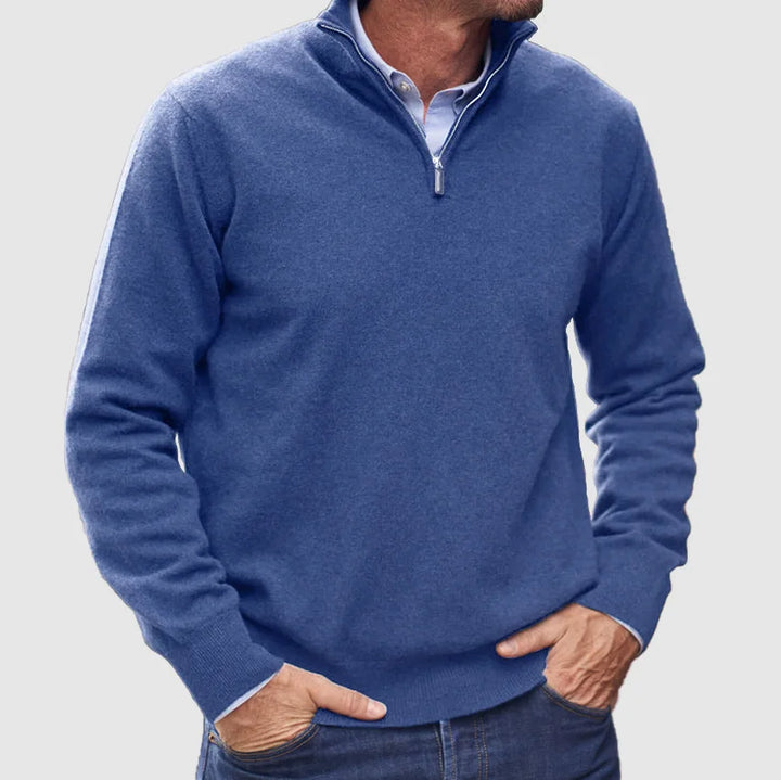 Ethan – Classic Quarter-Zip Everyday Jumper