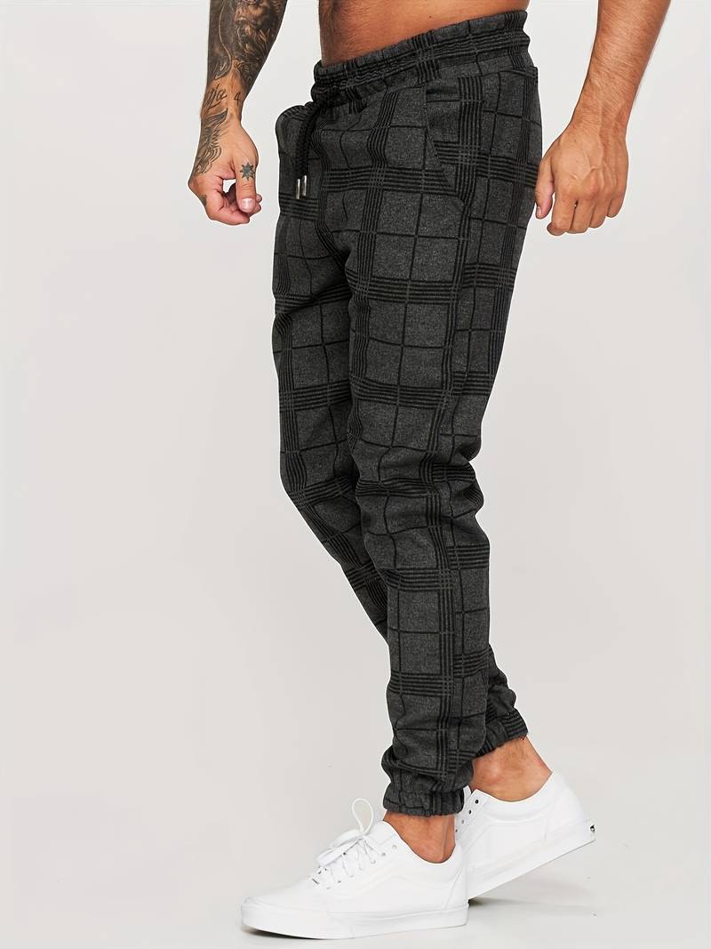 Renzo | Stylish Check Pants