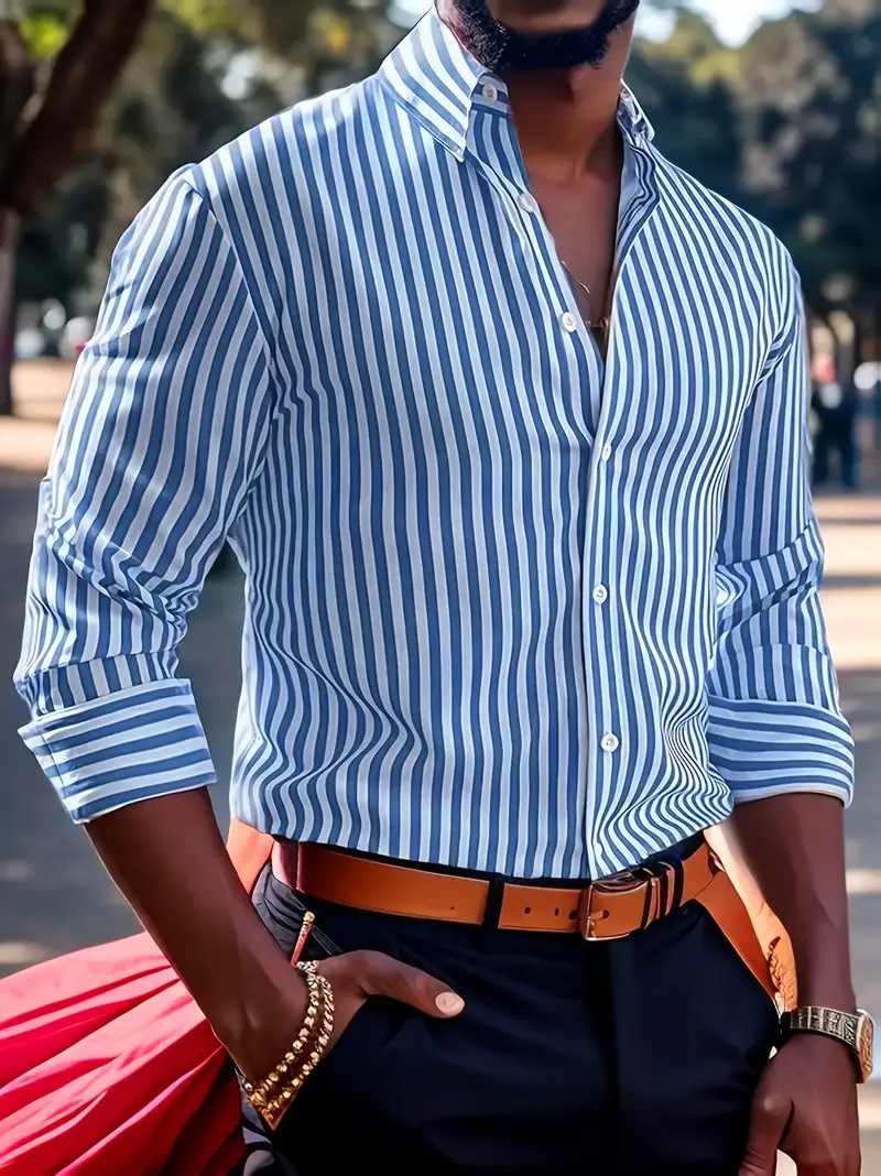 Robert | Perfect Fit Striped Shirt