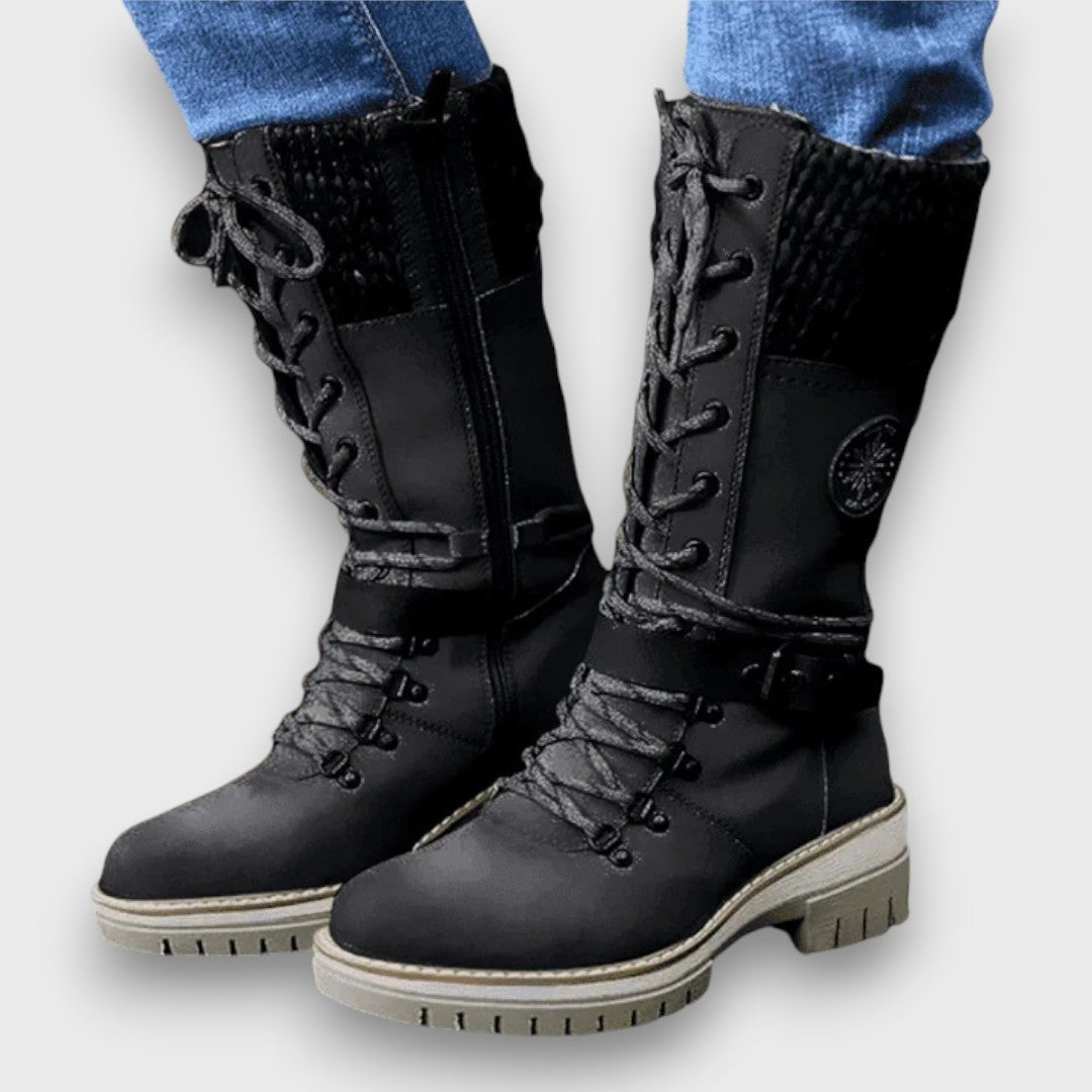 Levi – Winter Lace-Up Boots