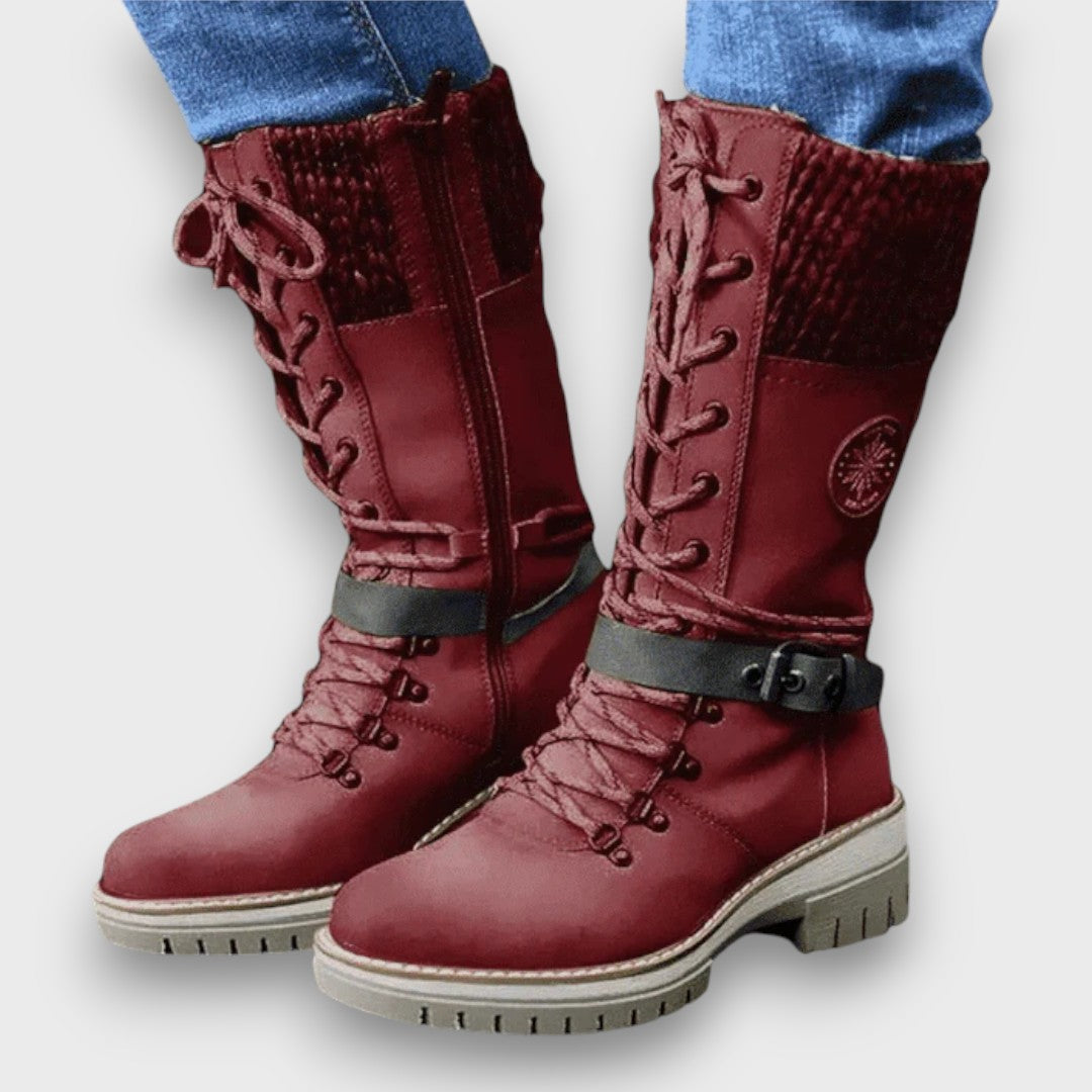 Levi – Winter Lace-Up Boots