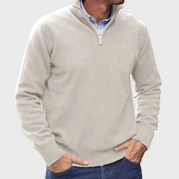 Ethan – Classic Quarter-Zip Everyday Jumper