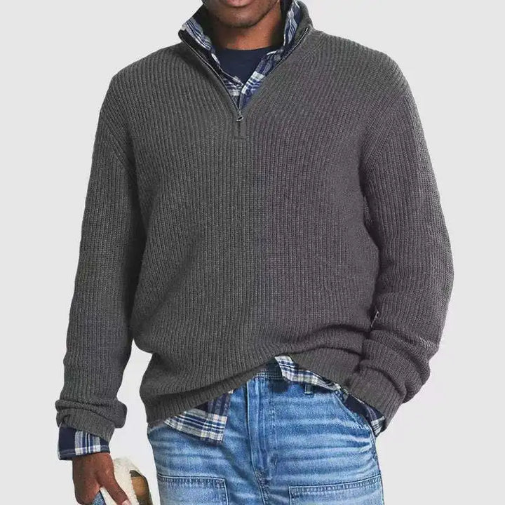 Archer – Half-Zip Knit Jumper