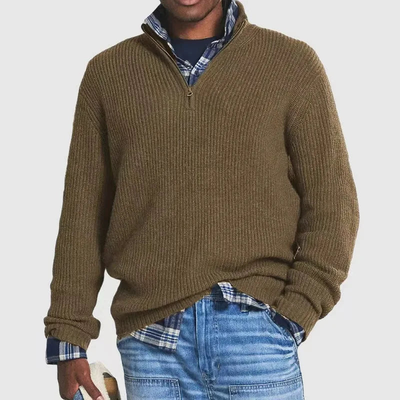 Archer – Half-Zip Knit Jumper
