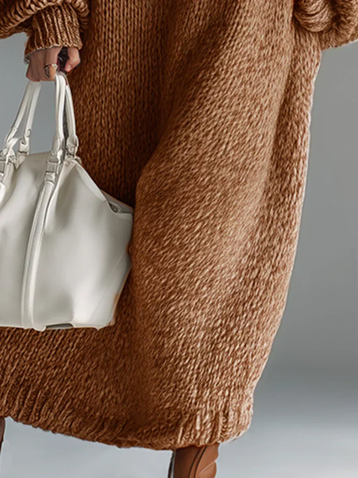 Zelia™ Elegant Casual Knitted Maxi Dress