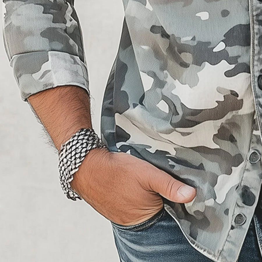 Thomas | Modern Camo Shirt